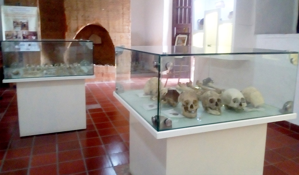 Museo Guane, Craneos, momias